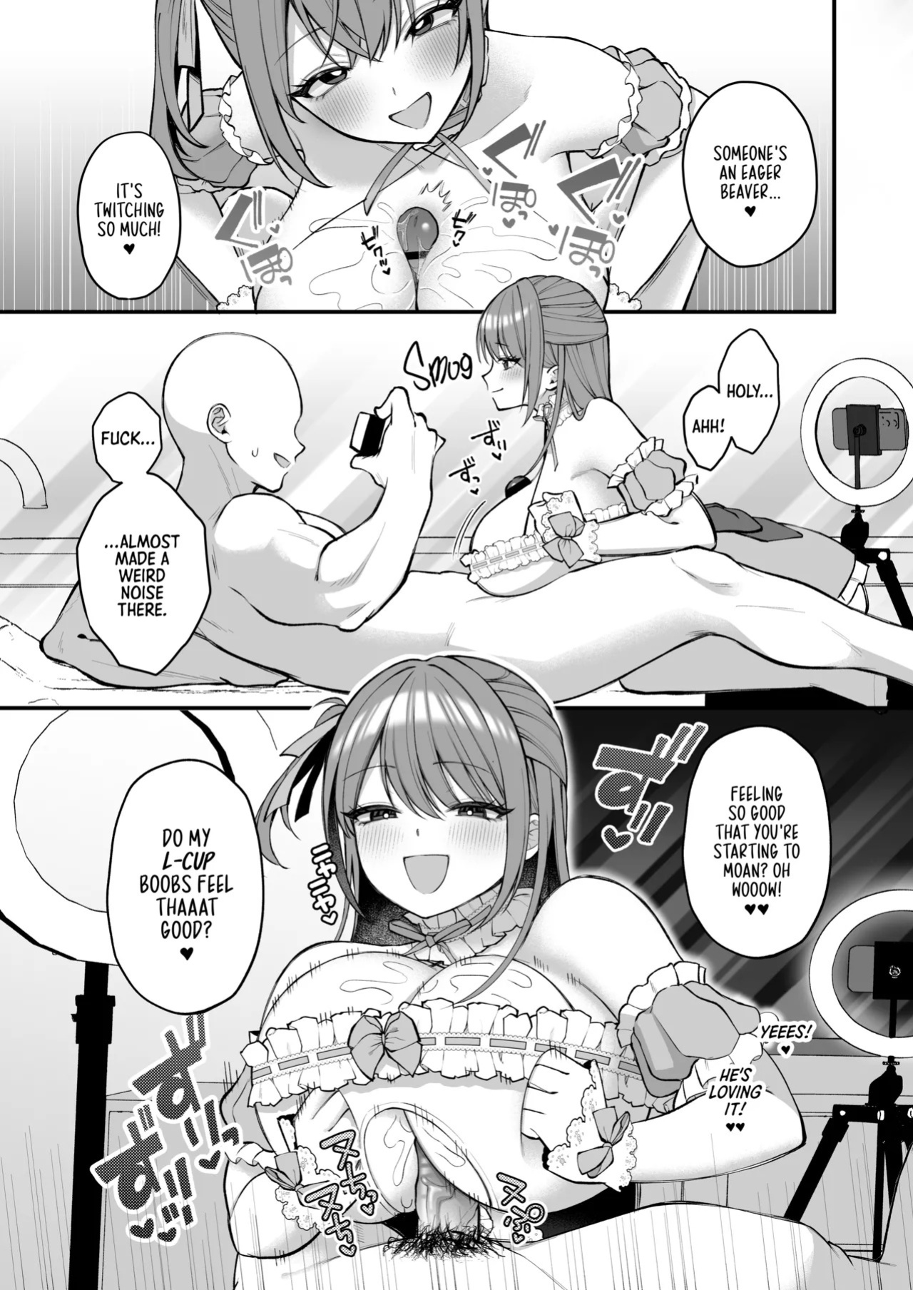 [Ichigo Crown (Yuzuri Ai)] L-Cup Joshidaisei 20cm Chou Dekachin de Doujin AV Debut ~Paizuri Hole de Asobo Hen~ | An L-Cup College Chick's Porn Escapade with a Behemoth - Paizuri Time [English] [Digital]