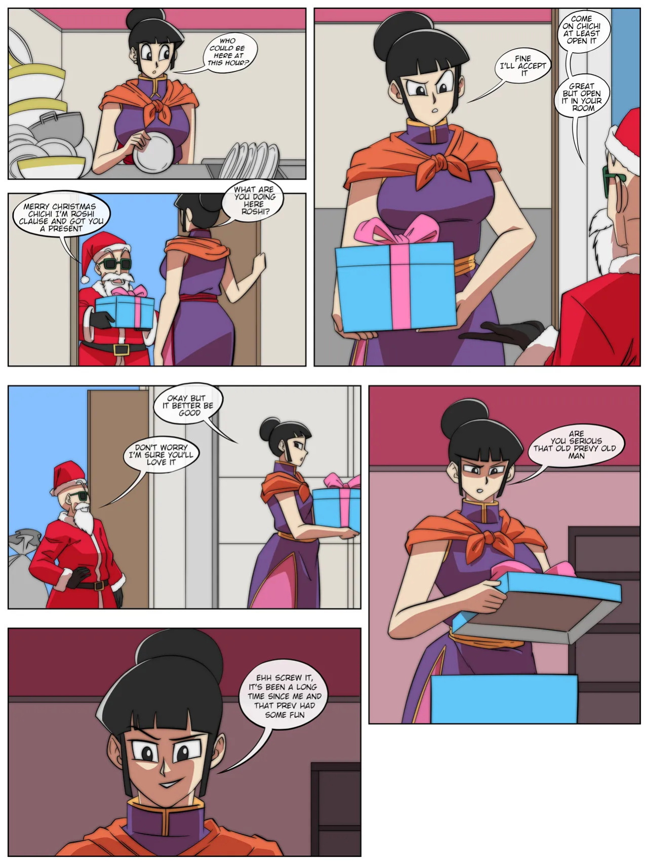 [ArtDefox] Chichi´s Present Variant (Dragon Ball Z) V2