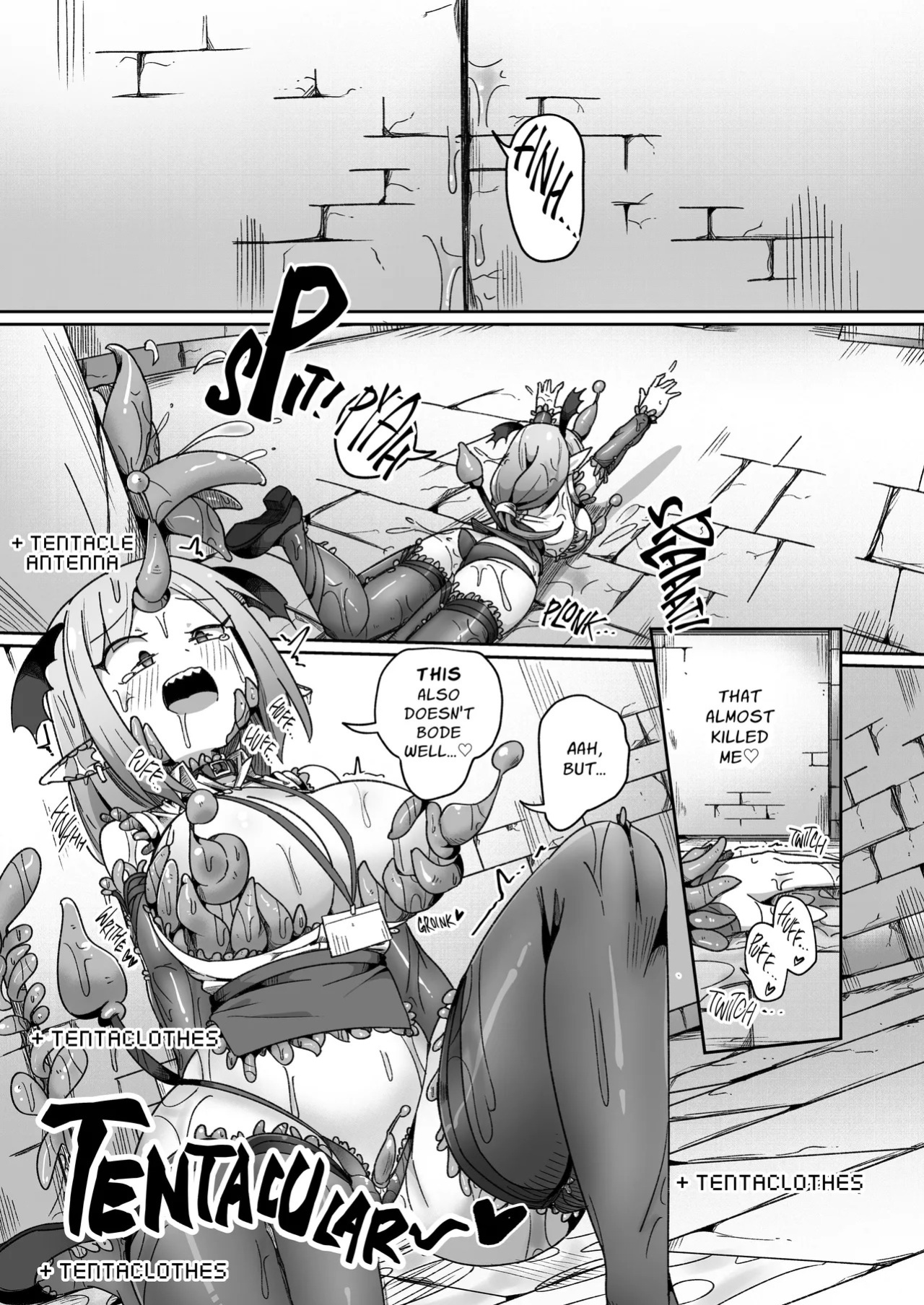 [Echie Kokufuku Aka (Monota)] Kaisha no Kane de Tsukutta Ero Dungeon de Soudai na Onani o Suru Monster Shain-chan | Embezzlement, Ho: Wagie Monster-chan Builds Her Very Own Goon Cave Dungeon [English] [grimalkin]