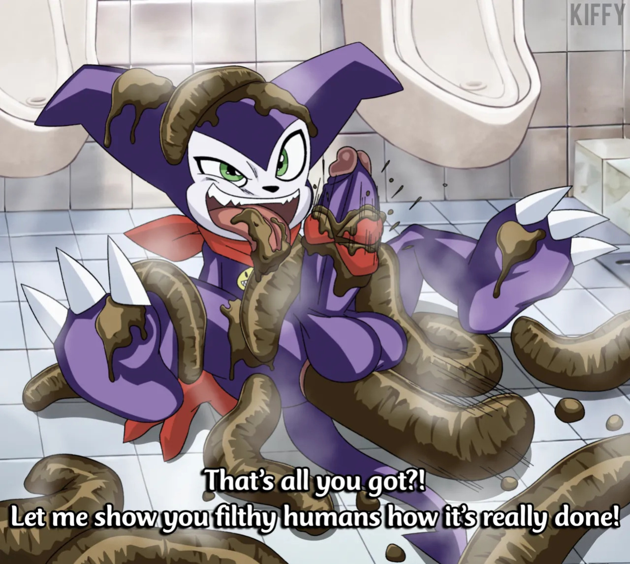 [Kiffy] Dirty Impmon (Digimon Tamers)