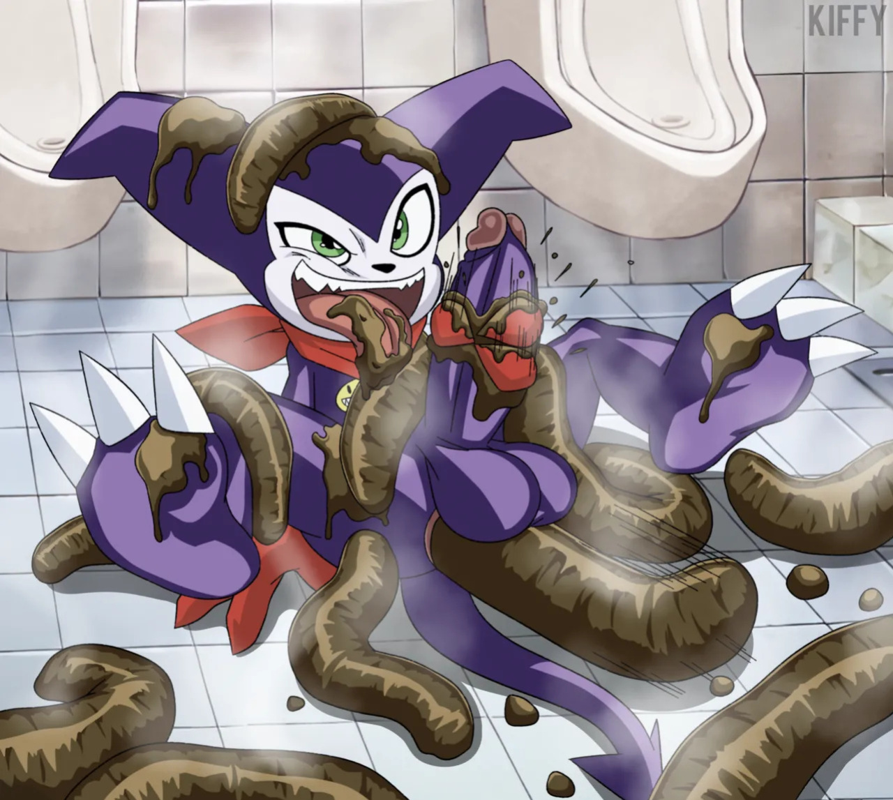 [Kiffy] Dirty Impmon (Digimon Tamers)