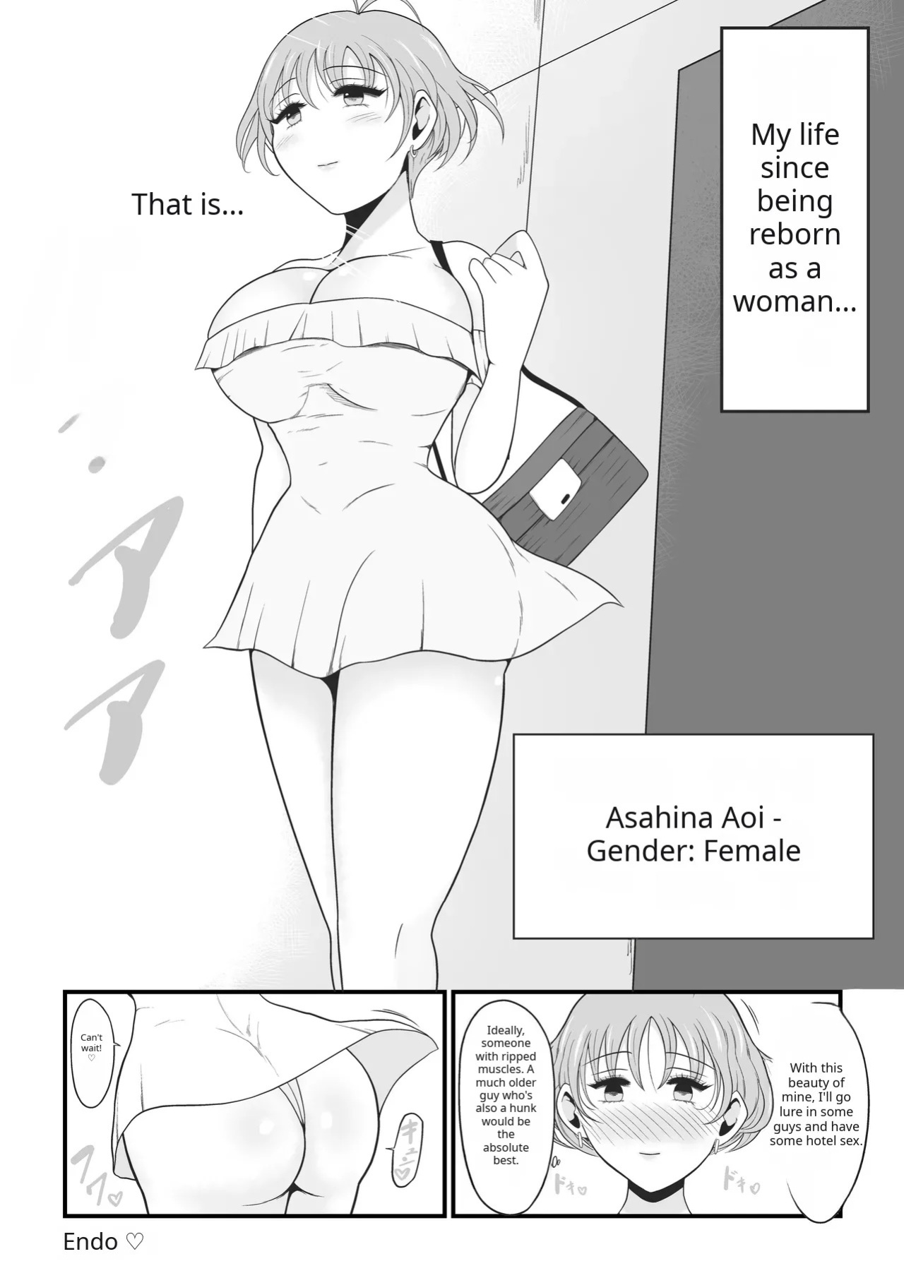 [Ikeneko-shokudou (Ikeneko)] [TS Pleasure Corruption] The Day "Ore" Became "Atashi" ~A Super-Realistic VR Feminization Naughty Vicarious Experience~