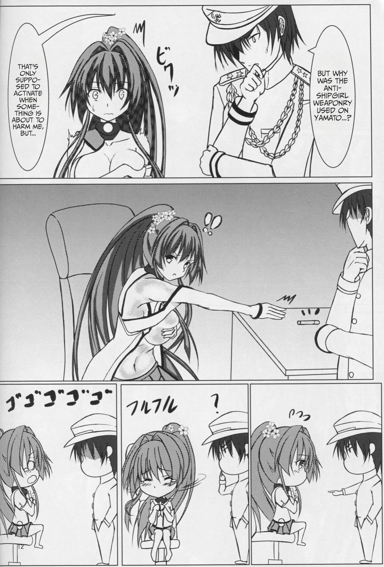 (COMIC1☆9) [301 Goushitsu (Uchida Shou)] Oshioki!! Yamato-san | Punishment!! Yamato-san (Kantai Collection -KanColle-) [English]