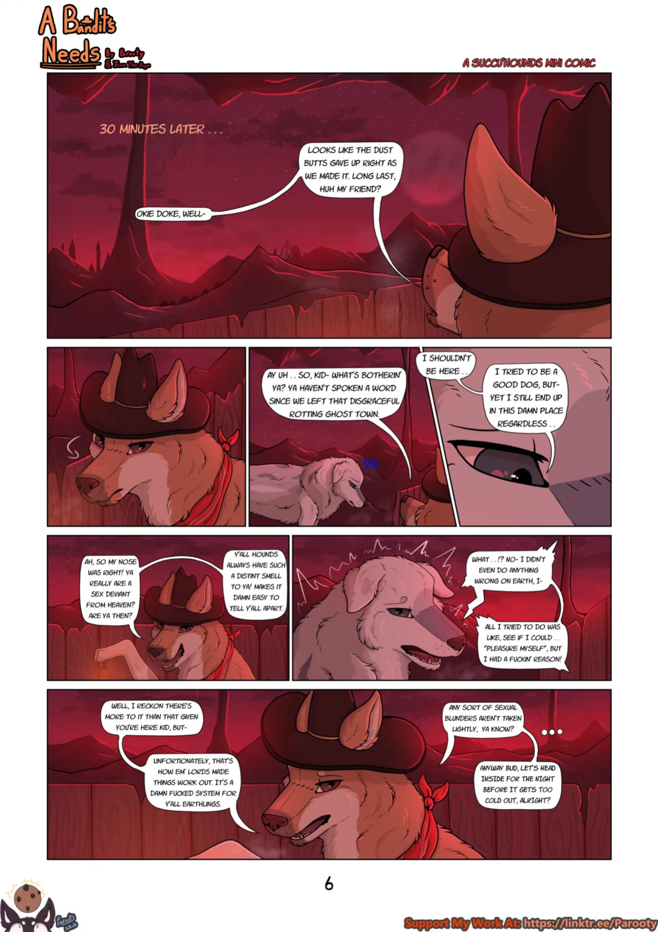 [Parooty] Succu'Hounds: A Bandit's Needs (Ongoing)