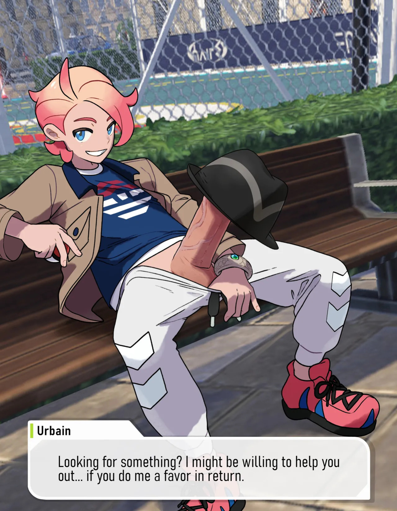 [NathanPink] Bench Urbain (Pokemon)