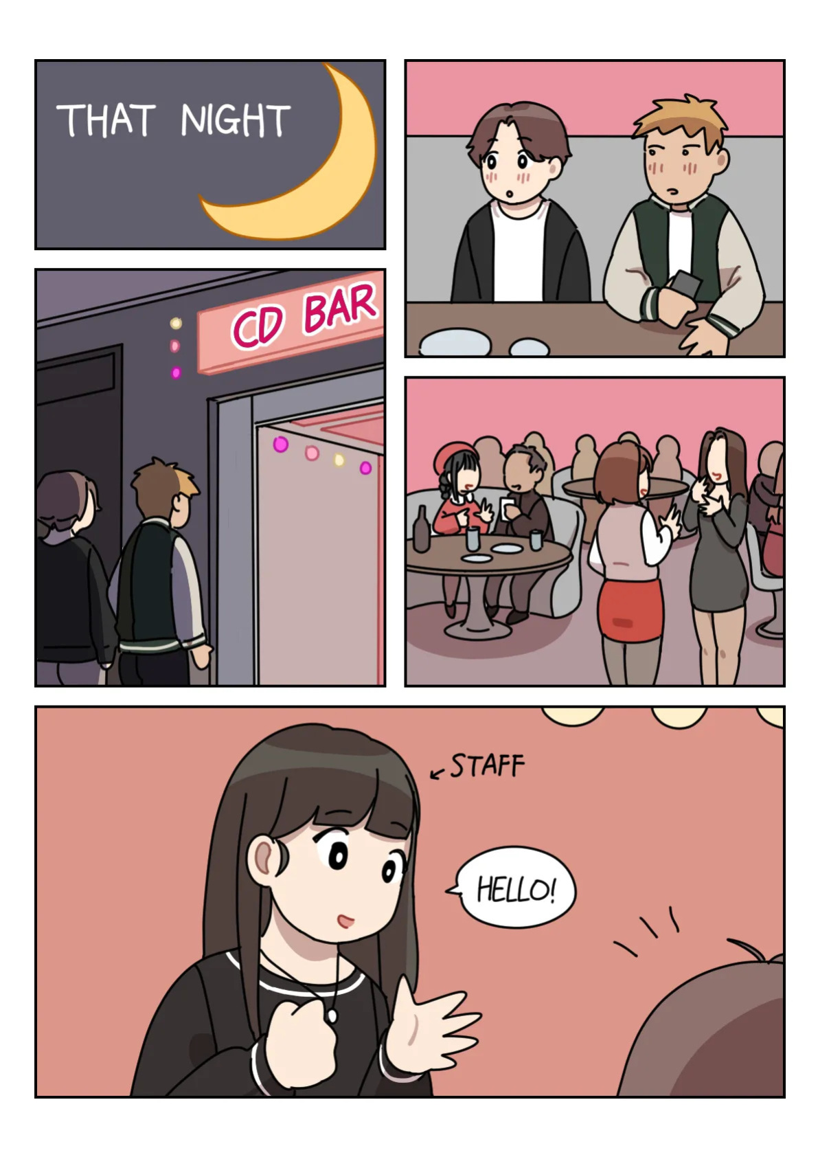 [Popuka9] Crossdressing Bar (uncensored) [English]