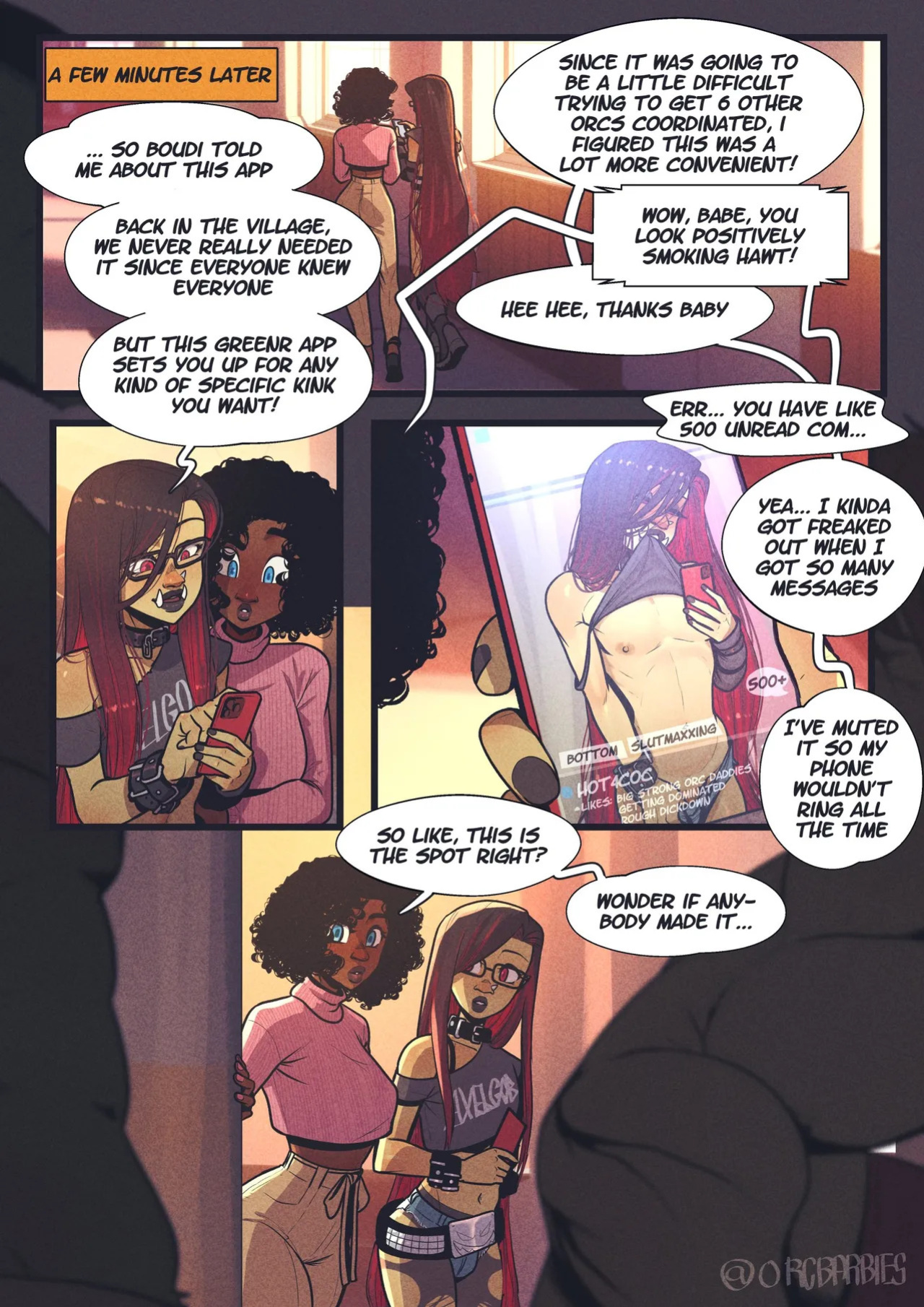[OrcBarbies] Erika's First Week [hiatus]