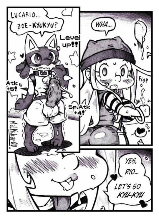 [Milkibar00] Take Care of my Lucario: Part 3 (Pokemon, Digimon Frontier) [English]