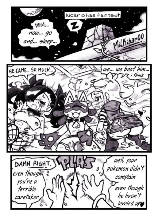 [Milkibar00] Take Care of my Lucario: Part 3 (Pokemon, Digimon Frontier) [English]