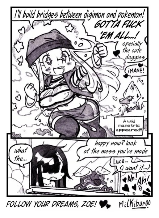 [Milkibar00] Take Care of my Lucario: Part 3 (Pokemon, Digimon Frontier) [English]