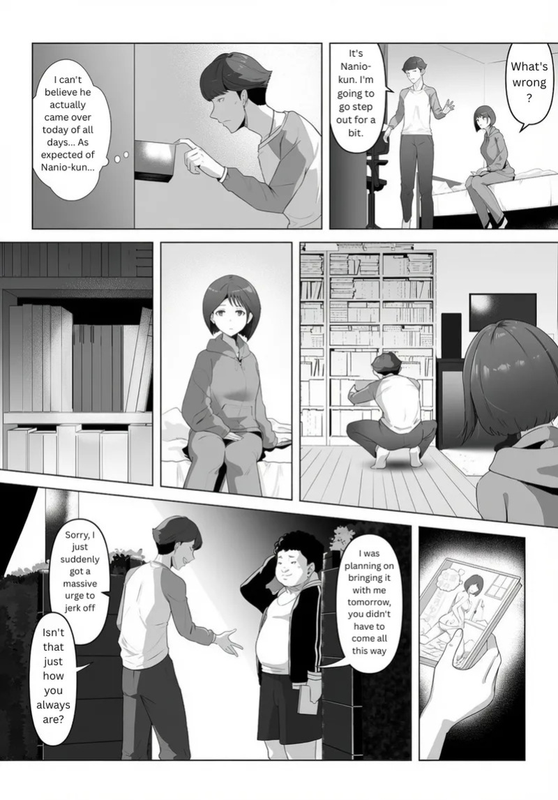 My childhood friend, right in front of my eyes... [Riaru (Chesuno)]