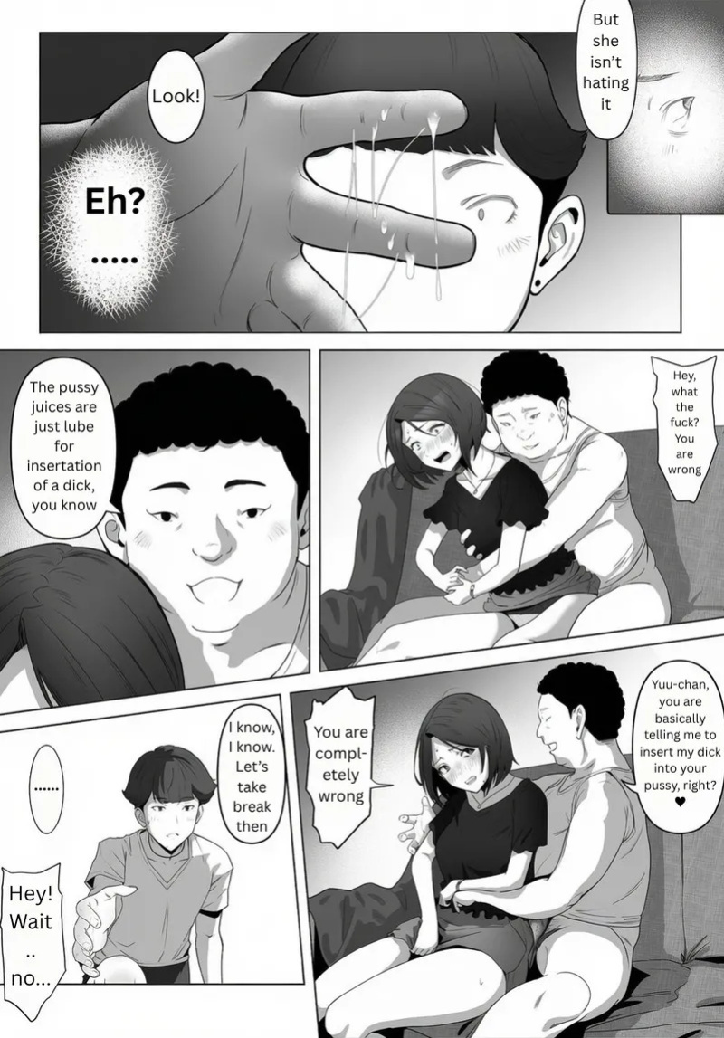 My childhood friend, right in front of my eyes... [Riaru (Chesuno)]