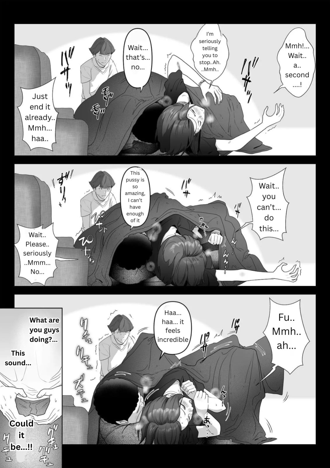 My childhood friend, right in front of my eyes... [Riaru (Chesuno)]