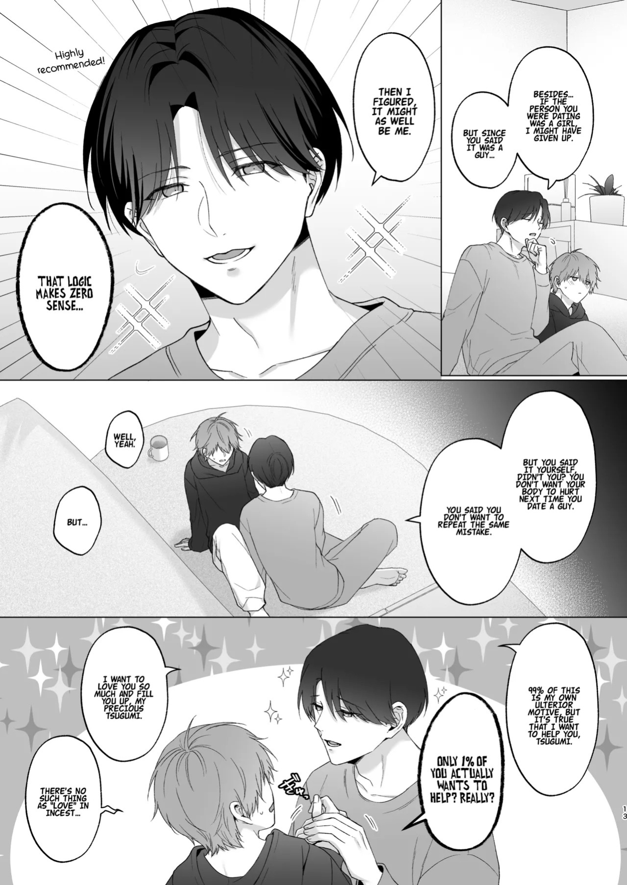 [Potato Farm (Oimo)] The Time I Was Comforted by My Brother After Heartbreak [English] {Doomed Scans, Yengli} [Digital]