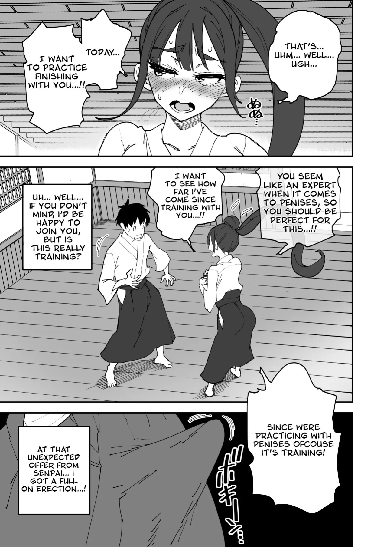 [NOTONE (Asakura Shimoichi)] Futanari Senpai Maji Sourou [English] [JBScans] [Digital]