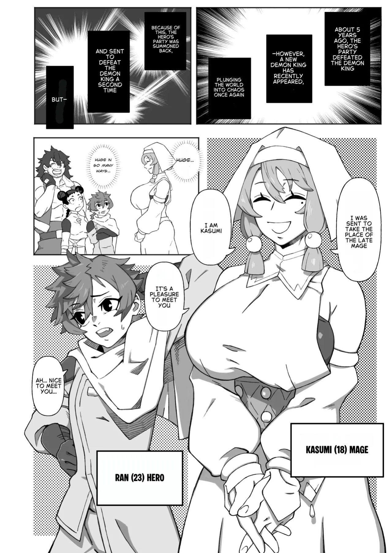 [Mousou Hatake (Hatake)] Shinjin Futanari Boukensha Kasumi-chan no Yuusha-sama 100-nichi Choukyou Nikki [English]