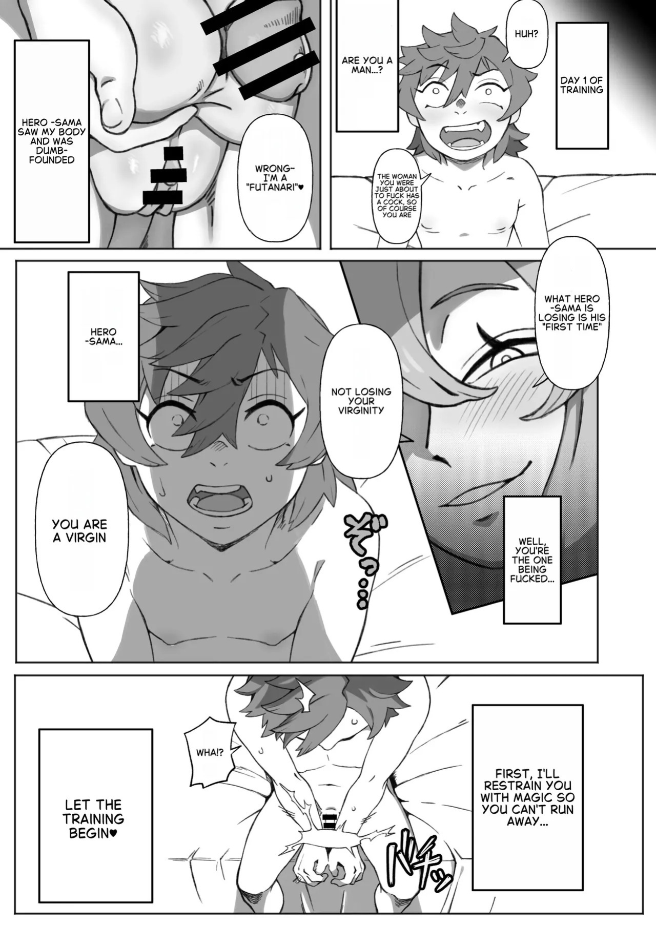 [Mousou Hatake (Hatake)] Shinjin Futanari Boukensha Kasumi-chan no Yuusha-sama 100-nichi Choukyou Nikki [English]