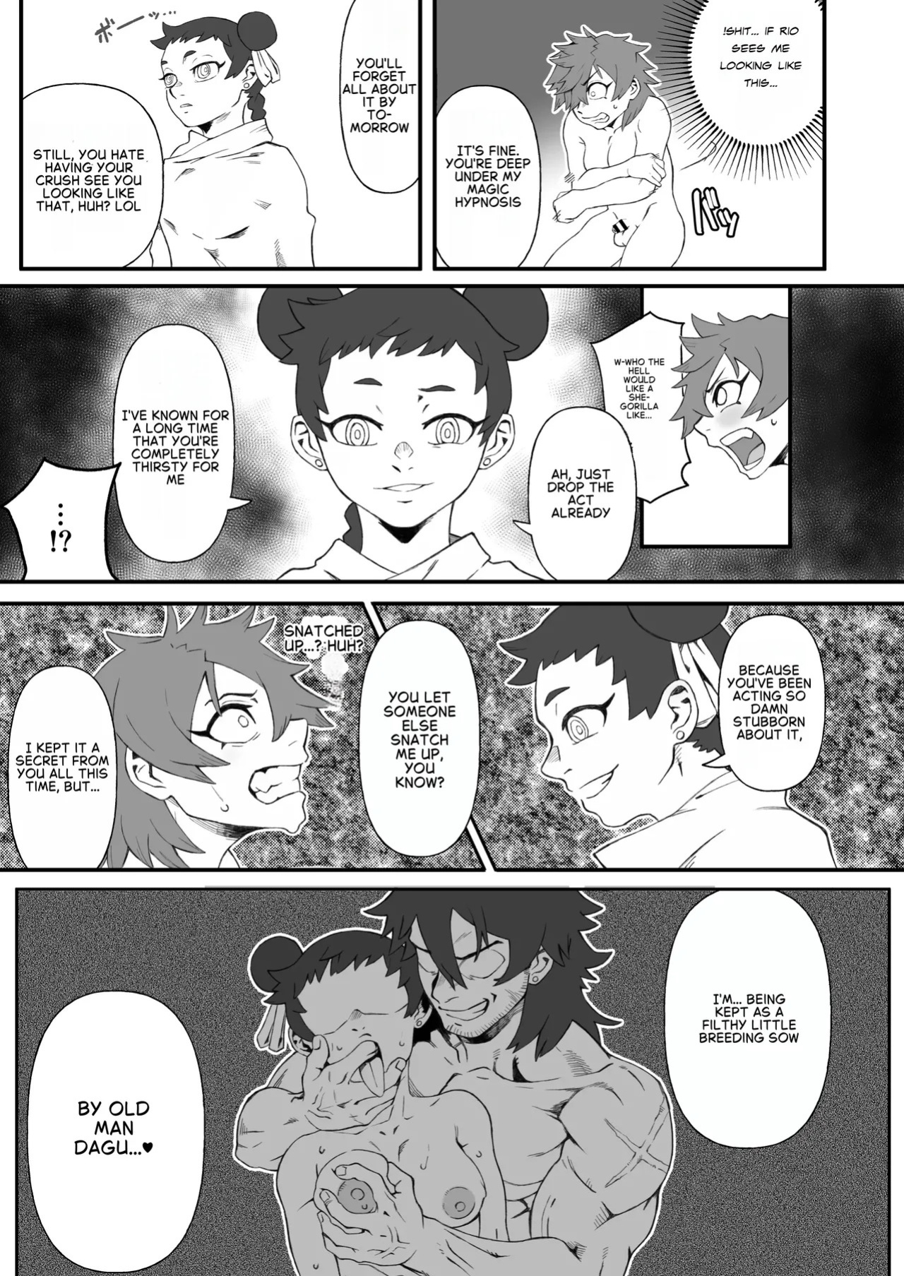 [Mousou Hatake (Hatake)] Shinjin Futanari Boukensha Kasumi-chan no Yuusha-sama 100-nichi Choukyou Nikki [English]