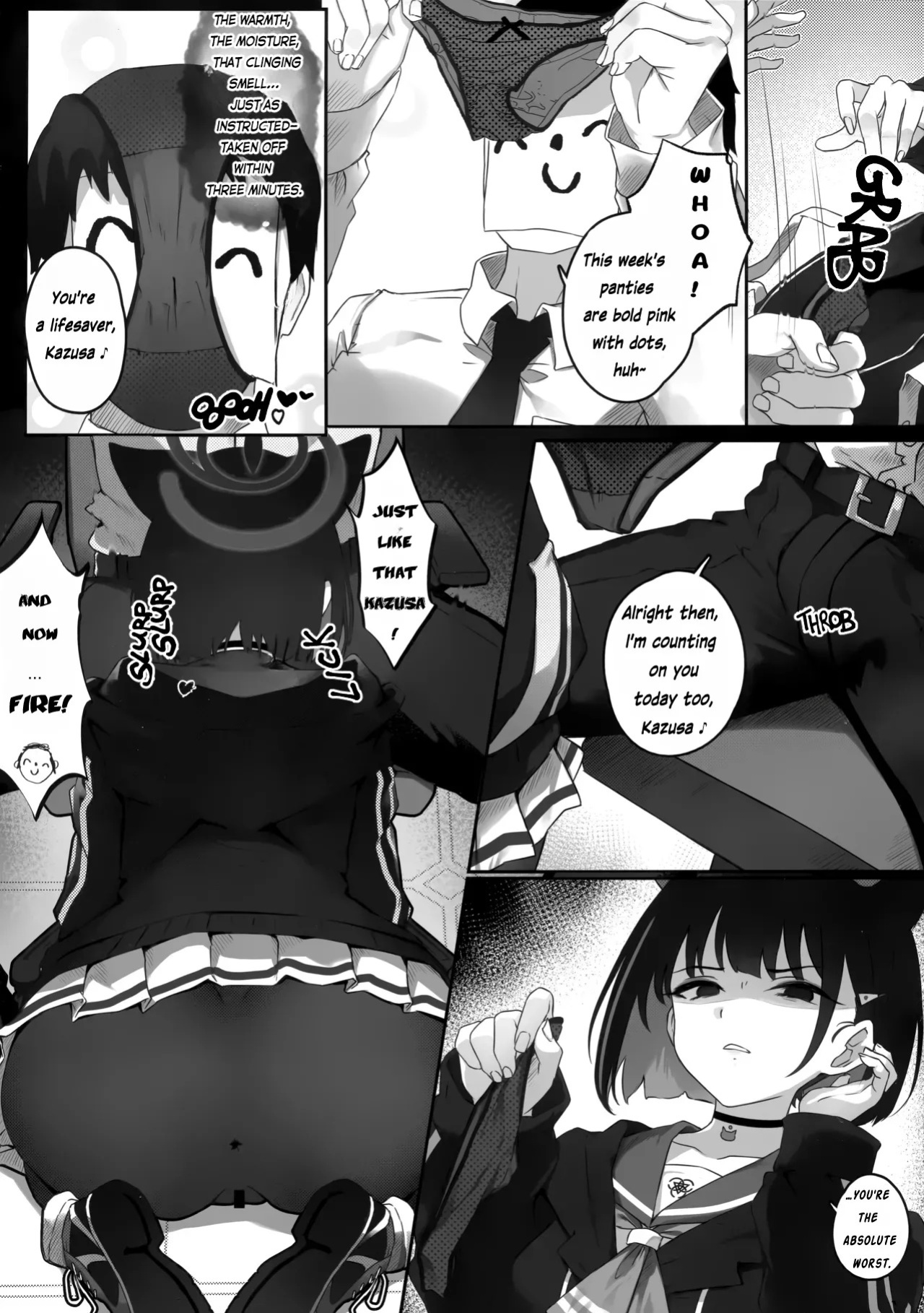 (C106) [Yoneya (hyouta)] Kikyou to Kazusa ga Irekawacchau Hanashi Sono 1 | The Story of Kikyou and Kazusa Swapping Places, Part 1 (Blue Archive) [English] [Winggxrd]