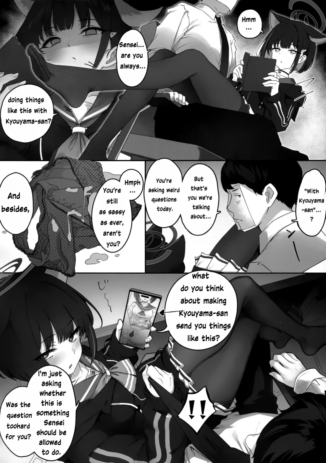 (C106) [Yoneya (hyouta)] Kikyou to Kazusa ga Irekawacchau Hanashi Sono 1 | The Story of Kikyou and Kazusa Swapping Places, Part 1 (Blue Archive) [English] [Winggxrd]