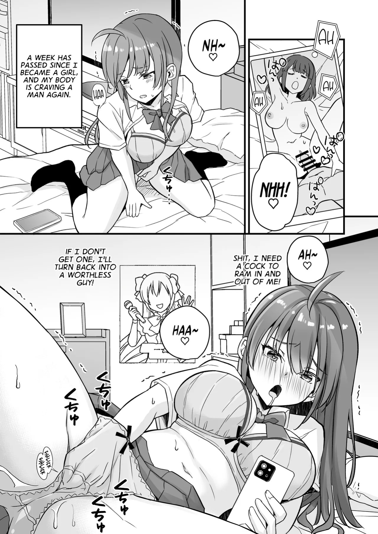 [Naruchikukai (Naruchiku)] Teihen no Boku ga TS tta node Sensei to Dosukebe Sex o Yattemita | The Loser Me Got Turned Into a Girl, so I Tried Having Degenerate Sex With My Teacher [English] [GTF] [Digital]
