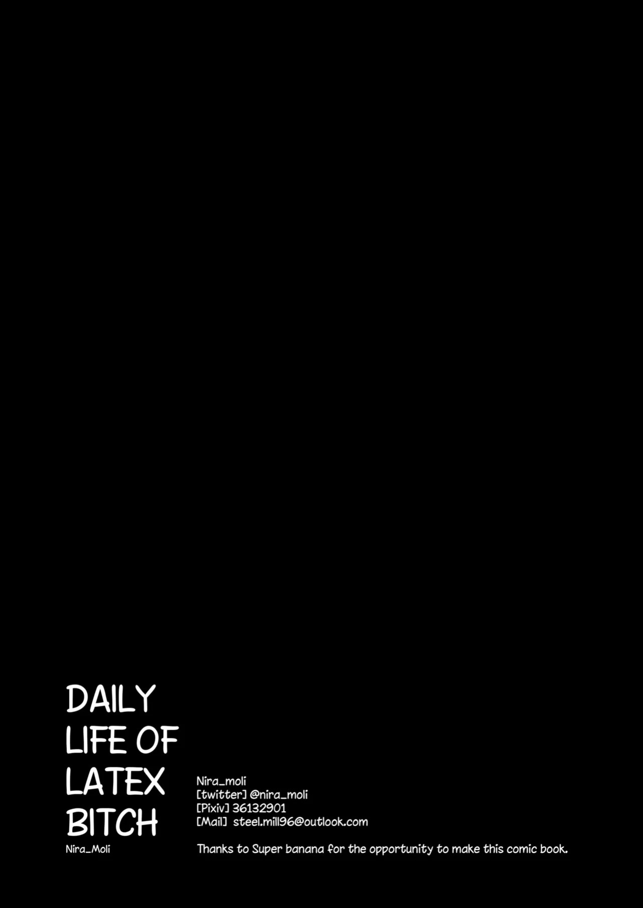 [Nira-Moli] Daily Life of Latex Bitch - Chapter 1