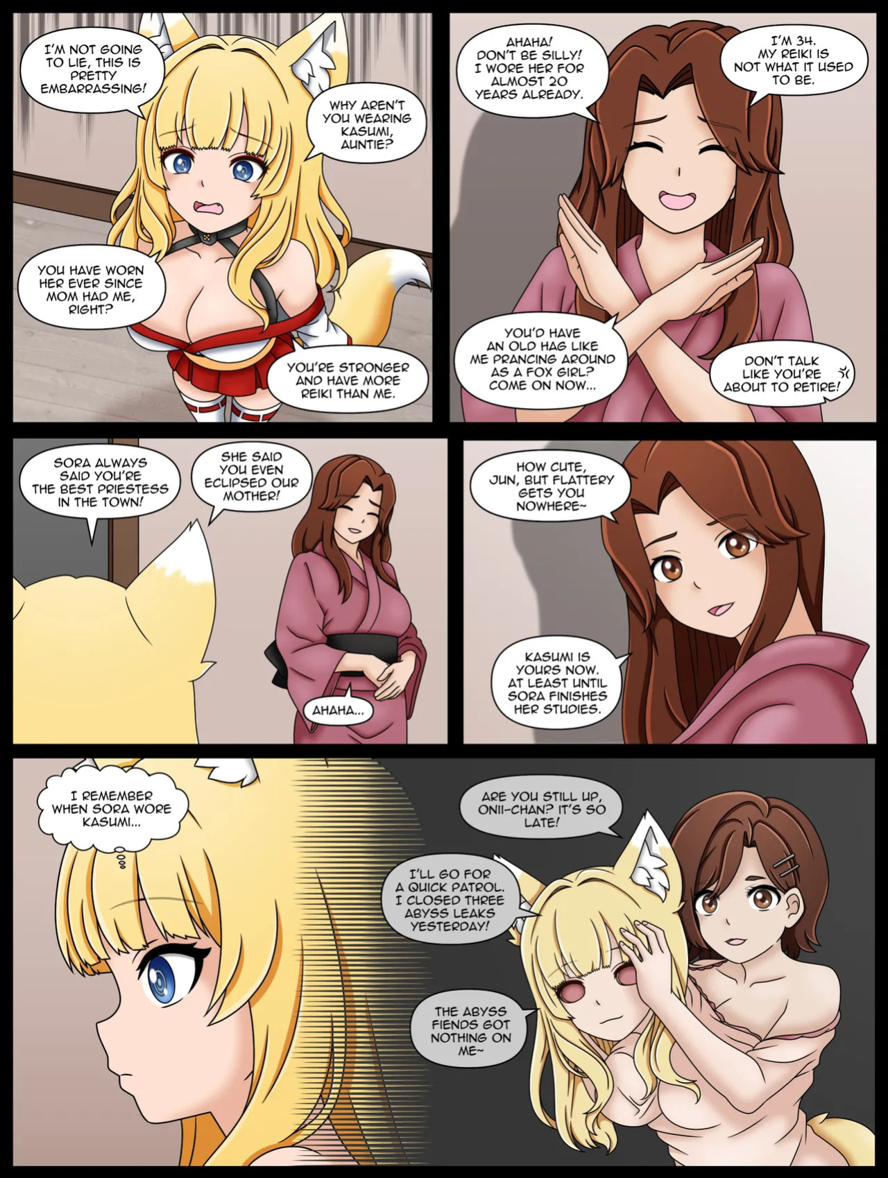 [Vanron] My Fox Miko Skinsuit (ch1)