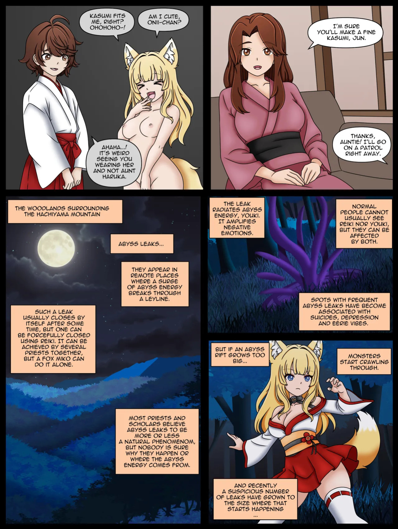 [Vanron] My Fox Miko Skinsuit (ch1)