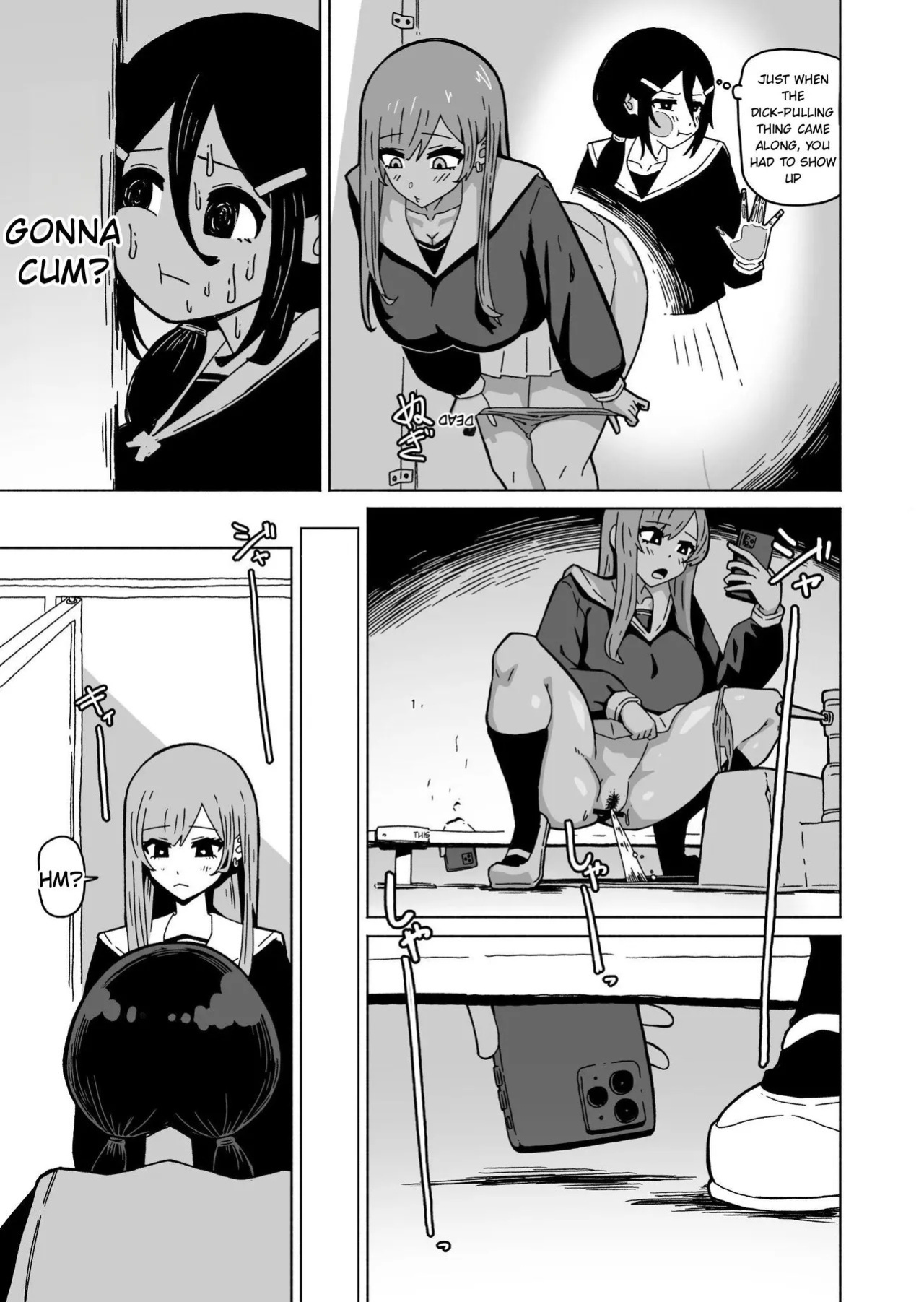 [Late-Night Episode] A Futanari Introvert Who Eventually Sets Up a Sex Room and Has Wild Sex with the Class Gals