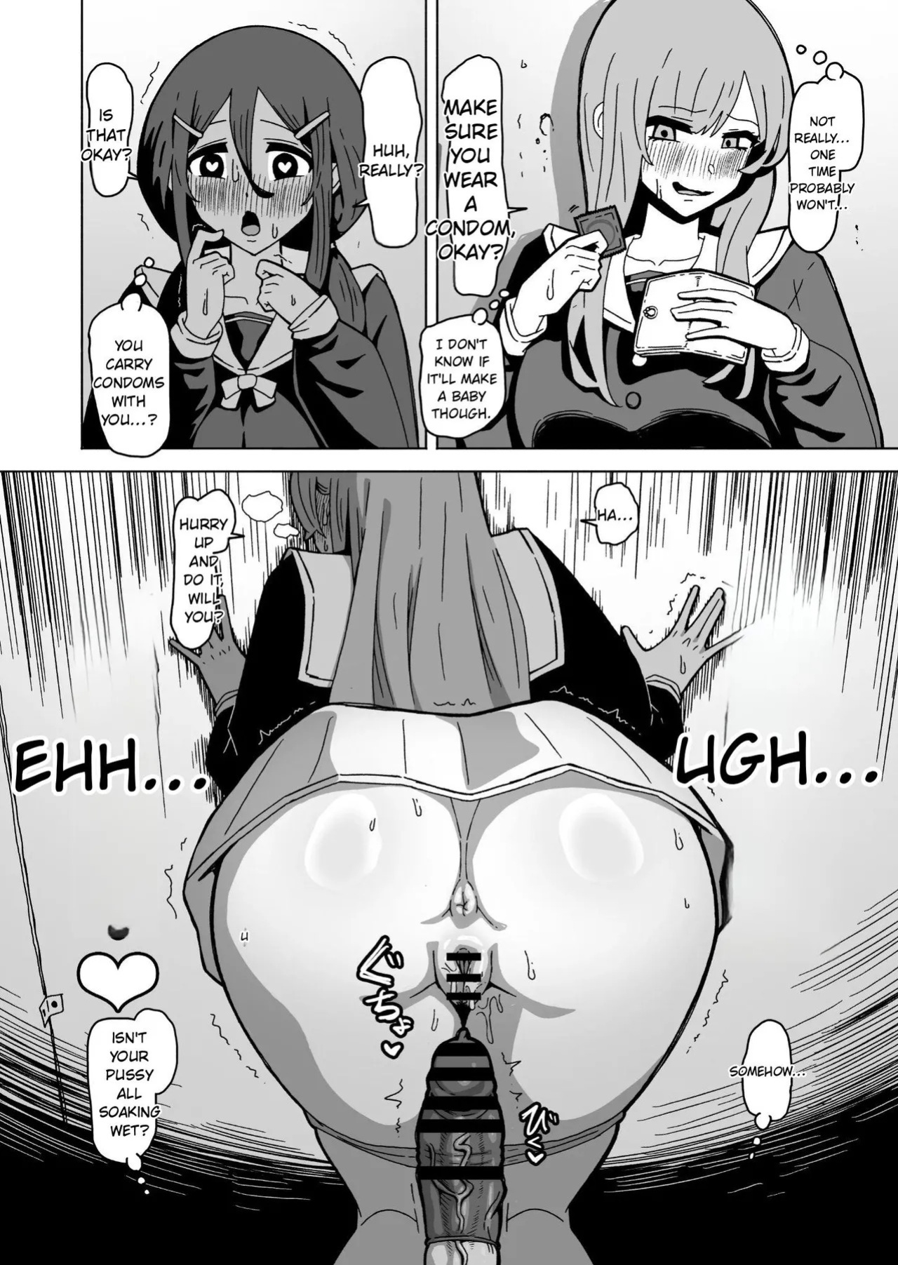 [Late-Night Episode] A Futanari Introvert Who Eventually Sets Up a Sex Room and Has Wild Sex with the Class Gals