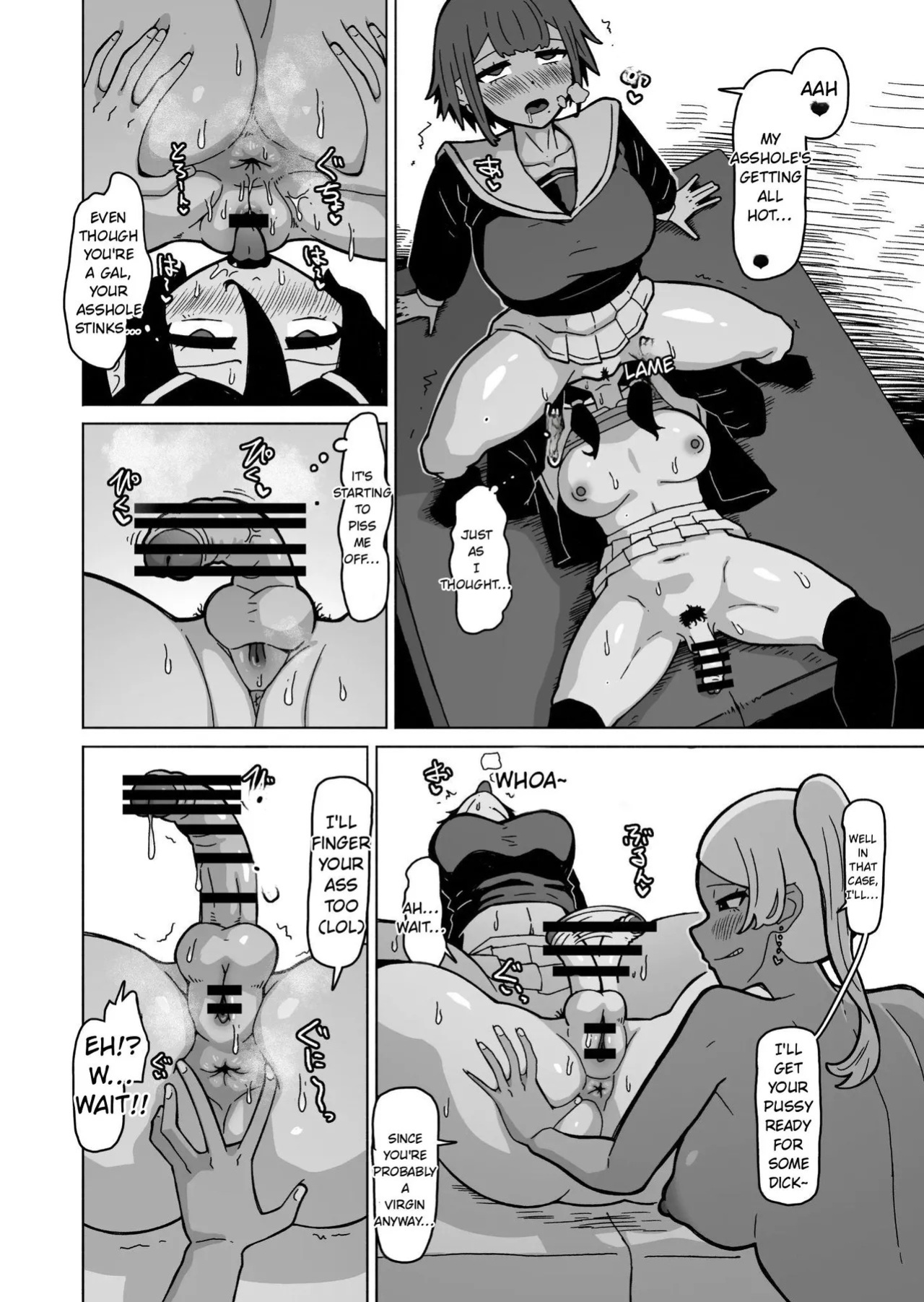 [Late-Night Episode] A Futanari Introvert Who Eventually Sets Up a Sex Room and Has Wild Sex with the Class Gals