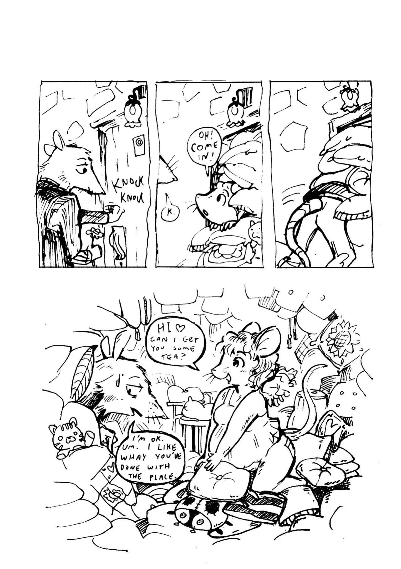[Bedupolker] From Under the Aspen Grove (A Mouseworld Comic Compilation)