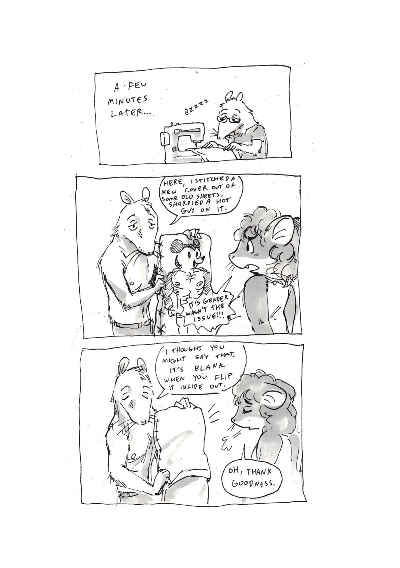 [Bedupolker] From Under the Aspen Grove (A Mouseworld Comic Compilation)