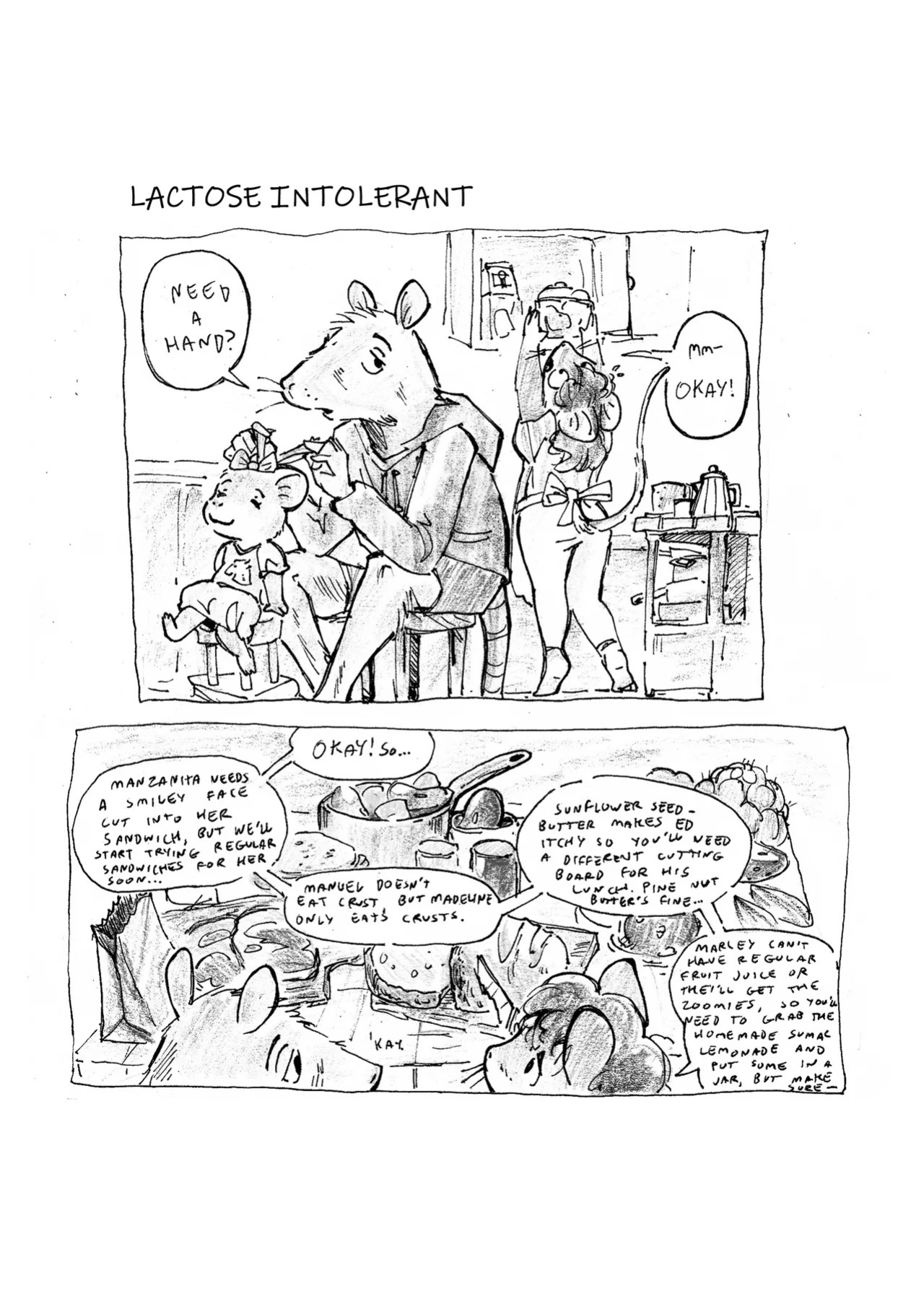 [Bedupolker] From Under the Aspen Grove (A Mouseworld Comic Compilation)