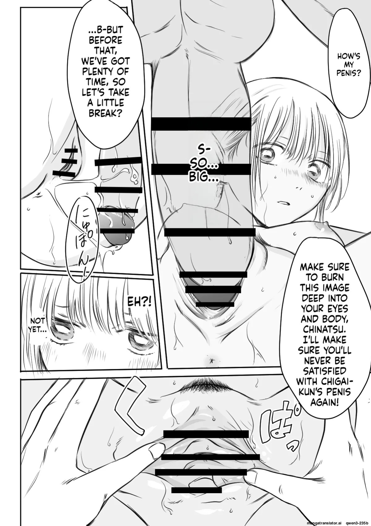 [Haintsu] (NTR) (WIP) (ENG) Chinatsu & Iozaki – Part One