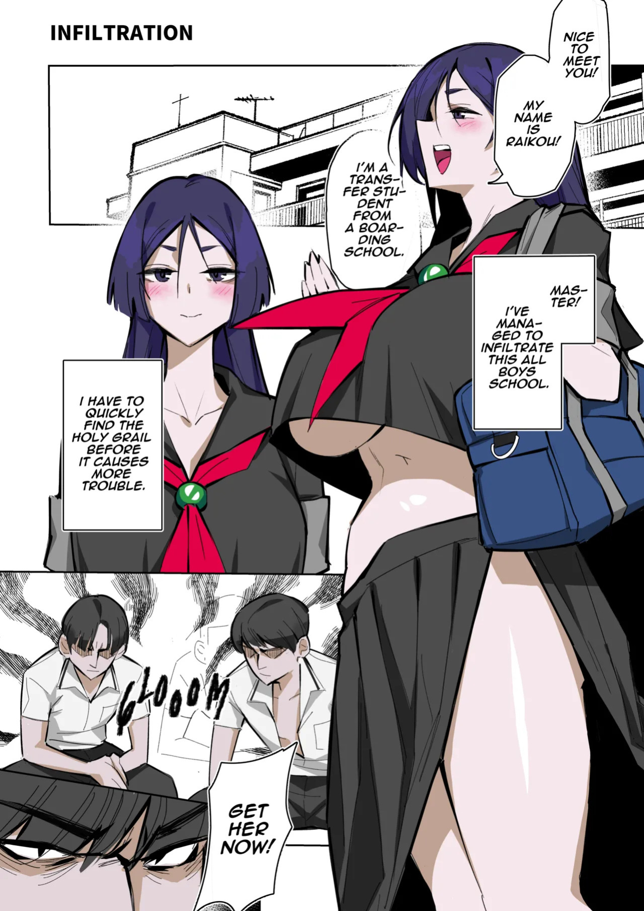 [ohkohaku] Shinjun INFILTRATION (Fate/Grand Order) [English]