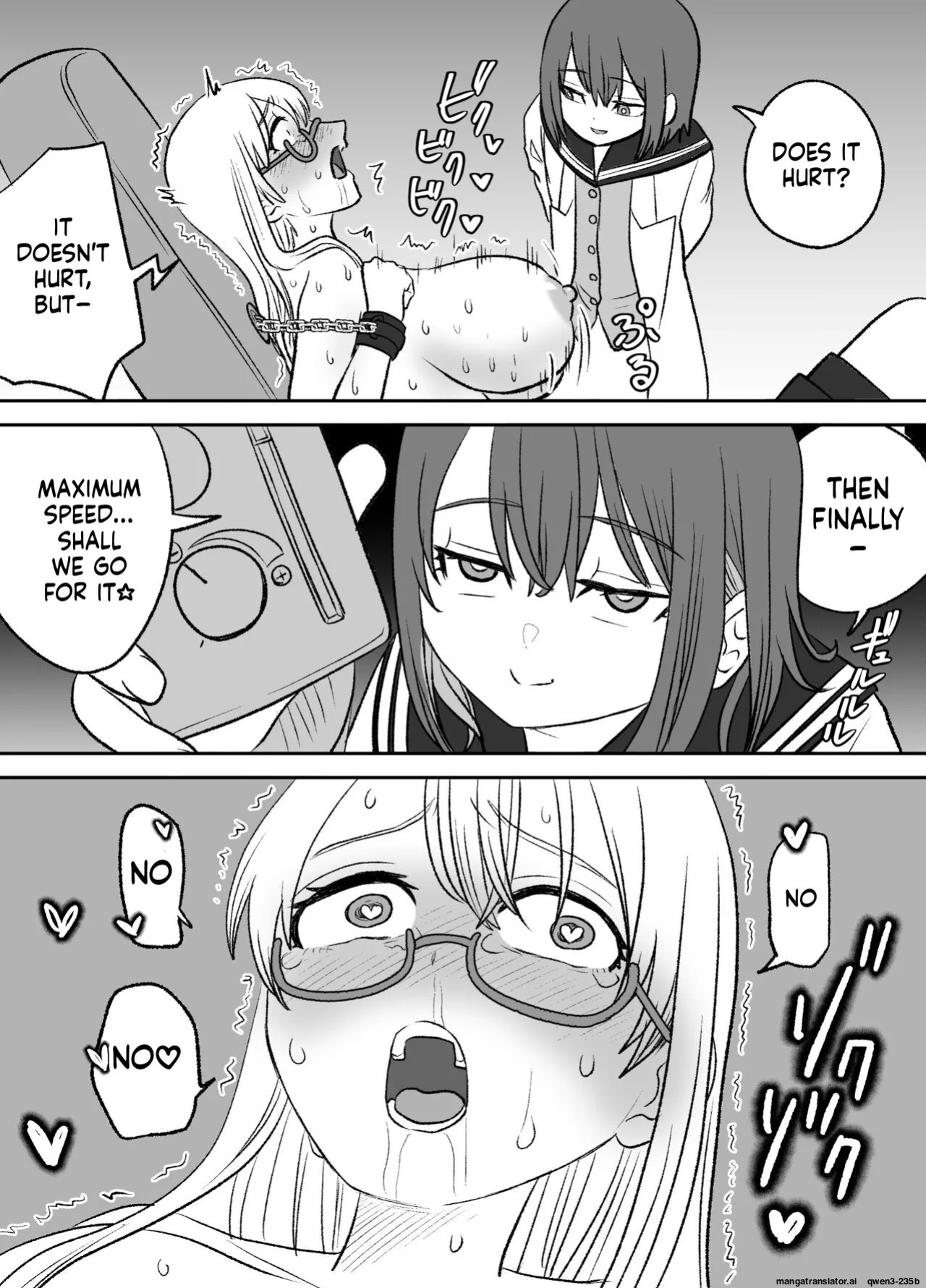 [Eichi Kenkyuujo (Blank)] Omocha Kaihatsubu Joshu-chan no Sanzan na Nichijou [English] [SCANMTL]