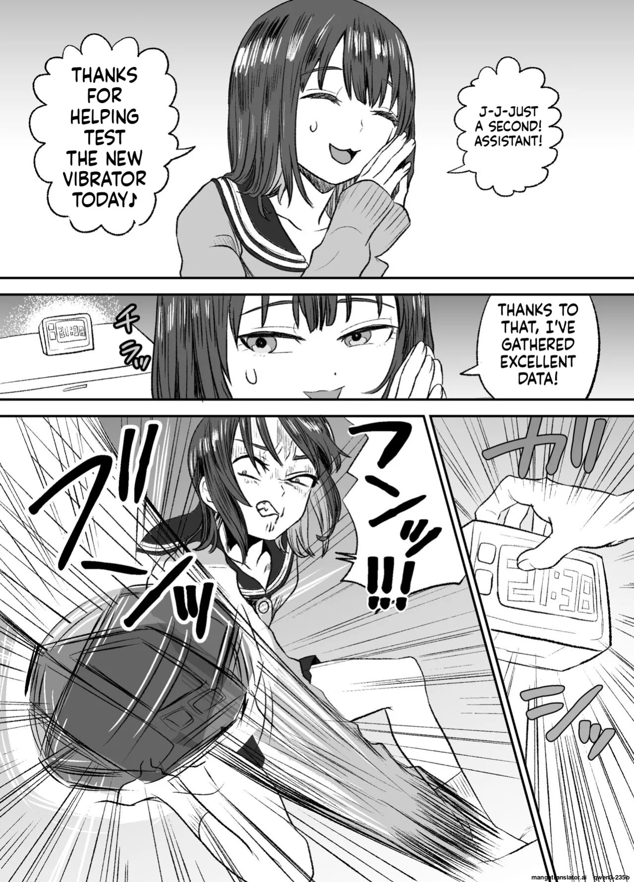 [Eichi Kenkyuujo (Blank)] Omocha Kaihatsubu Buchou wa Jibun de Kaihatsu Shita Omocha no Jikkentai kara Bai Gaeshi Sareru You desu (SCANMTL)