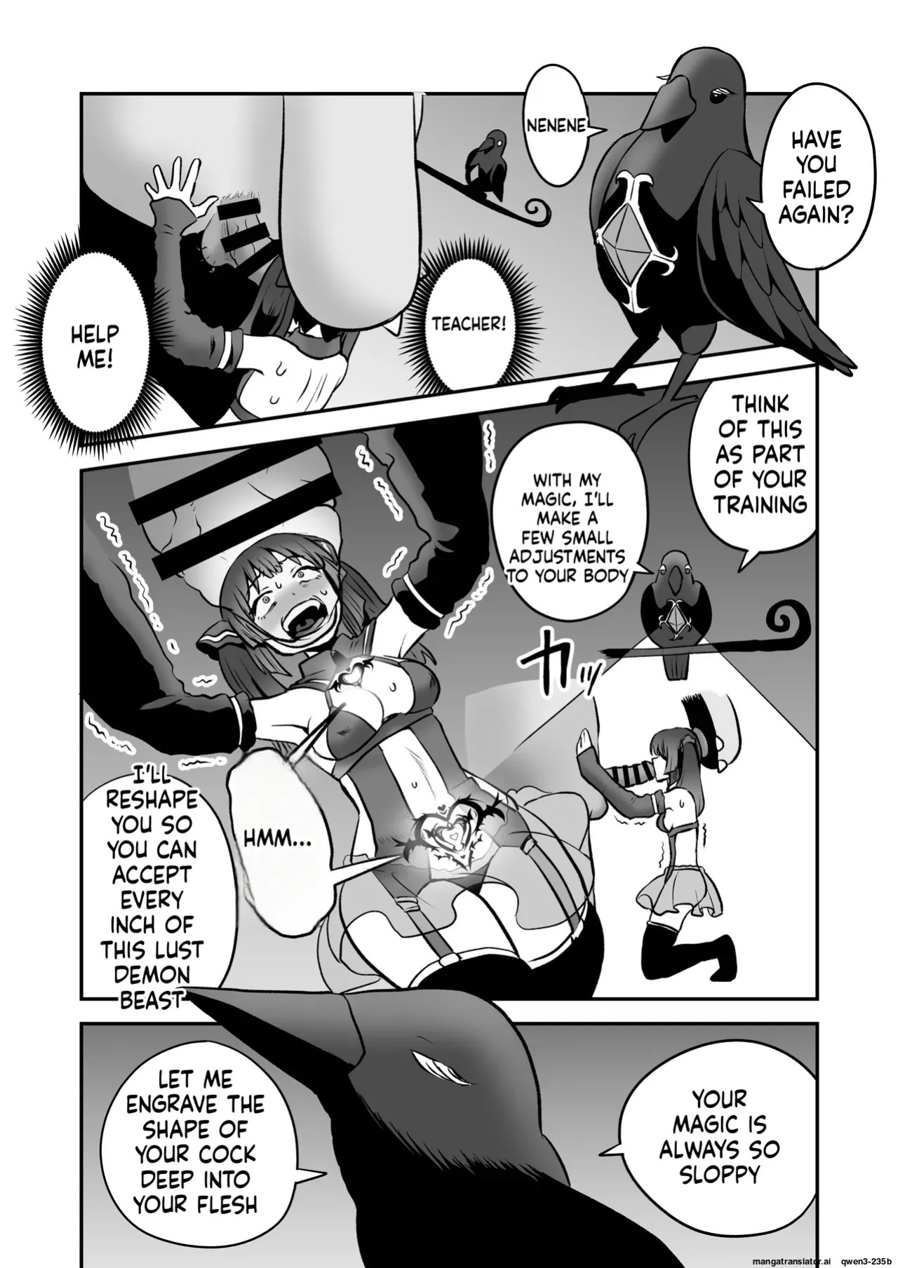 [Eichi Kenkyuujo (Blank)] Shoukan Mahou Dai Shippai! Renzoku Zecchou Jigoku (SCANMTL)