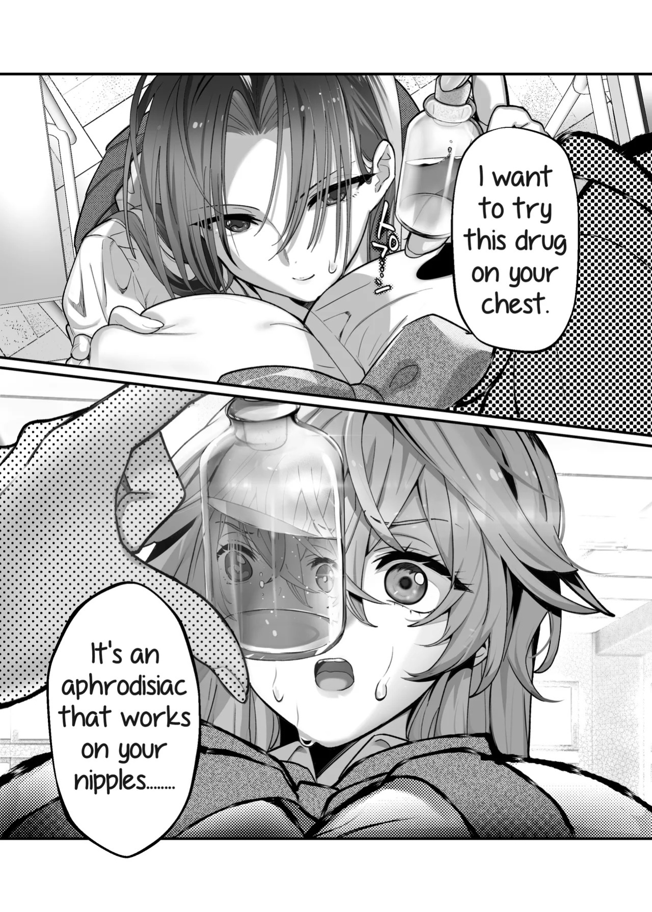 [The Devil You Know (Ihogawa)] Oogataken Joshi dakedo Nakami Chiwawa de Chikubi mo Yowai | She's a Large Dog-type, but Inside She's a Chihuahua and Weak at the Nipples [English] [Digital]