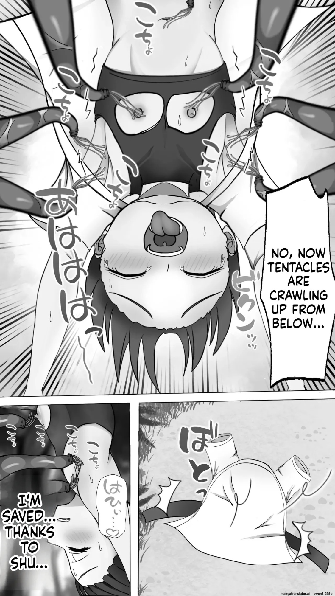 [Haitokutekina anahoriusagi] Shokusyu ni haiboku ! Kakutou musume chikubi iki & naedoko ka (SCANMTL)