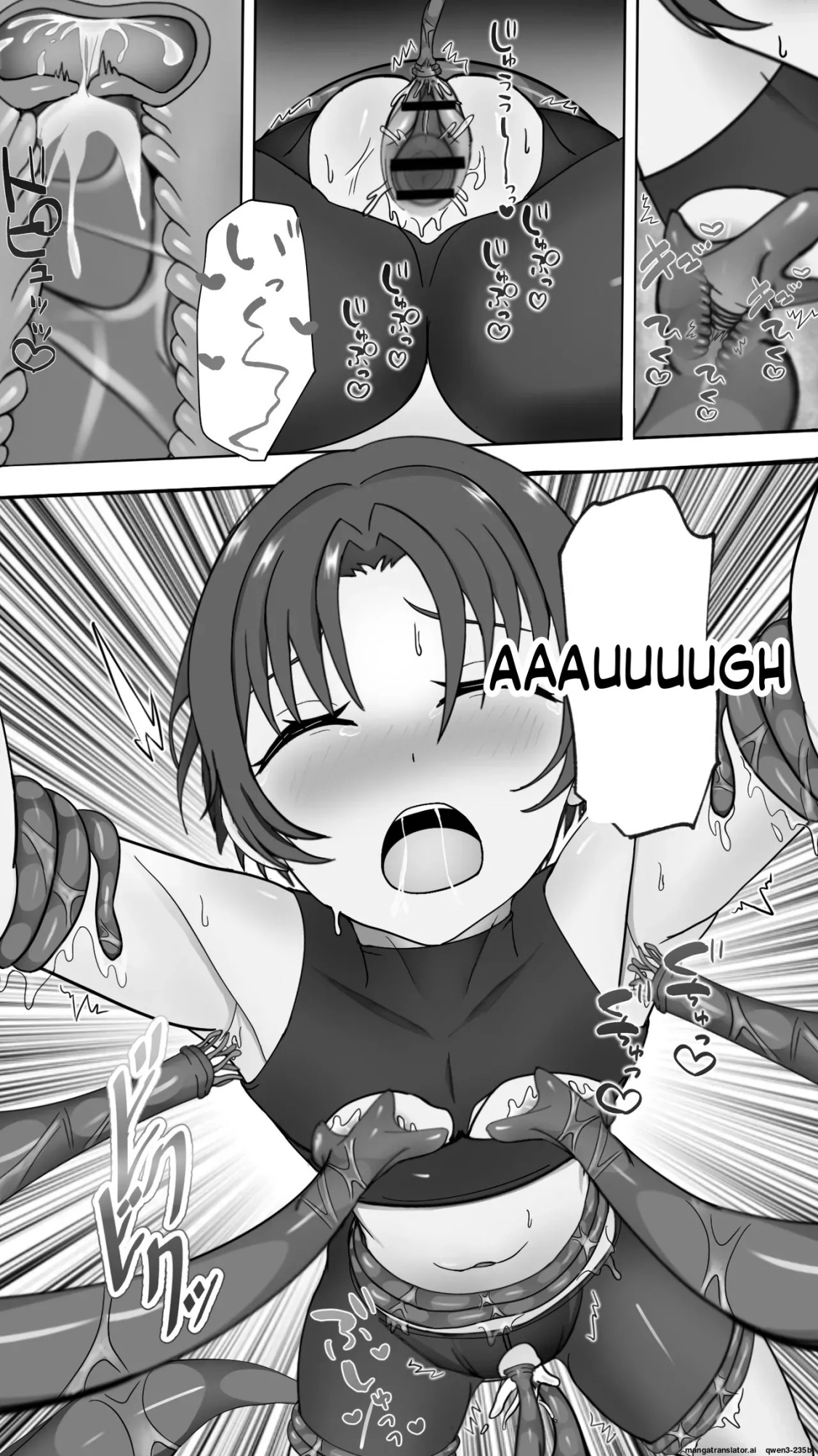 [Haitokutekina anahoriusagi] Shokusyu ni haiboku ! Kakutou musume chikubi iki & naedoko ka (SCANMTL)