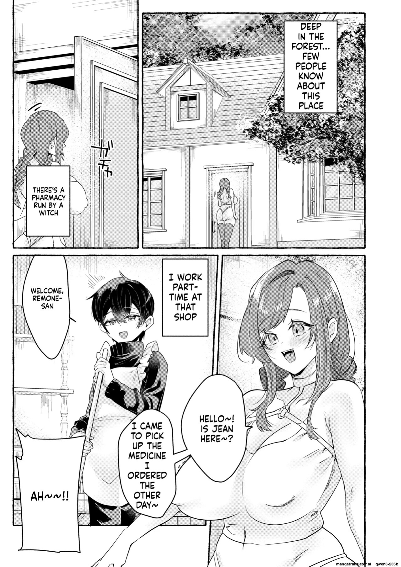 [Shafutsutei Shoudoku (Byakudan)] Tentacle ~Bousou Majo to Kataomoi Maid Hen~ [English] [SCANMTL] [Digital]