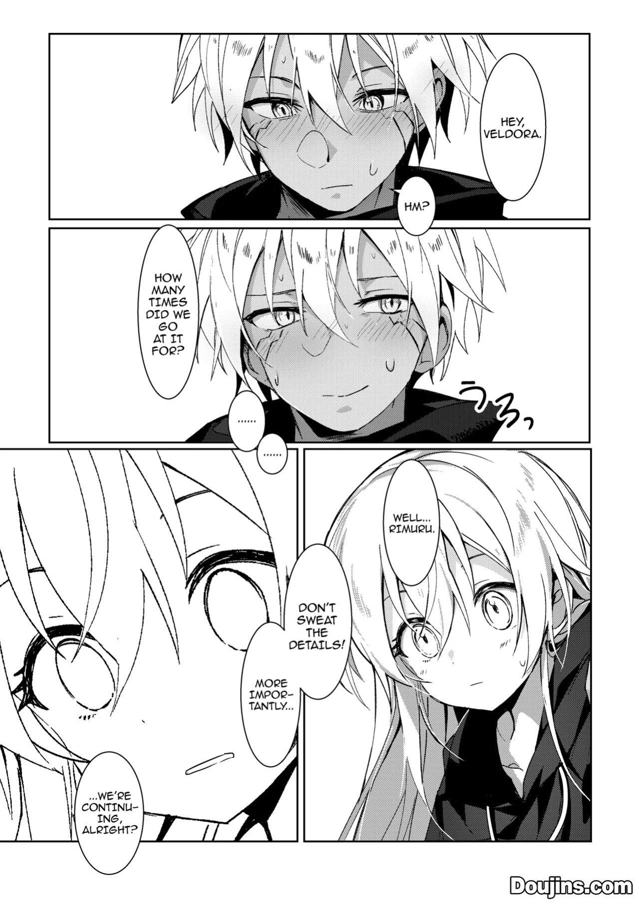 [NAMO] Koudo ni Hattatsu shita Hipokute Sou no Saibaihou wa 〇△× to Kubetsu Dekinai! | The Most Advanced Way to Cultivate Hipokute Grass is No Different From XXX! (Tensei Shitara Slime Datta Ken) [English] {Doujins.com}
