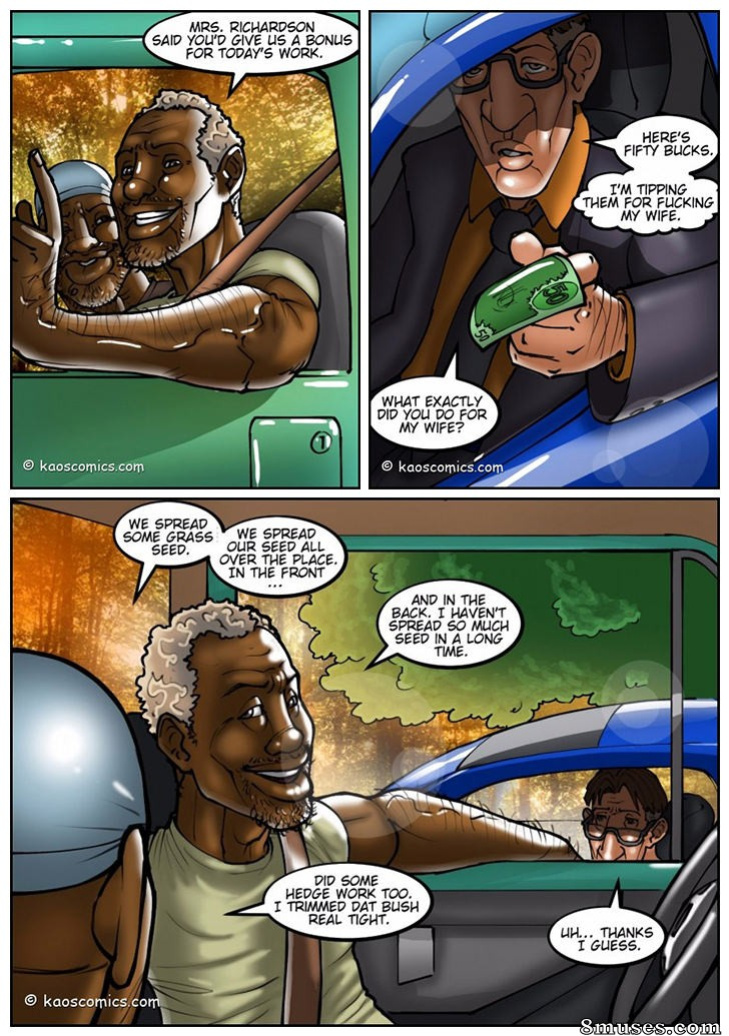 [Kaos] The Wife And The Black Gardeners (Full Comic)