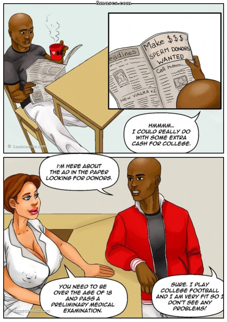 [Kaos] Sperm Bank (Full Comic)