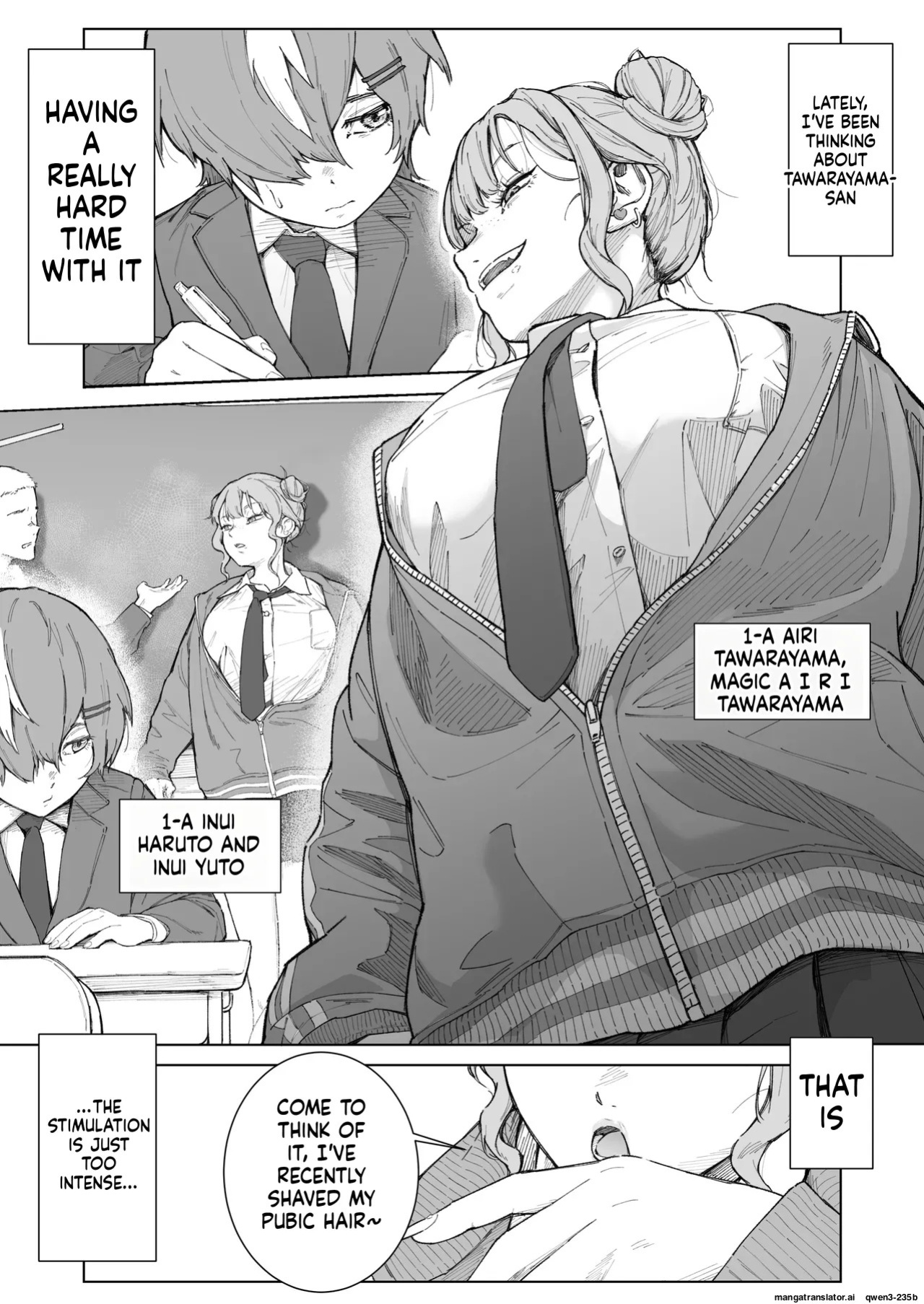 [Love Tororon (Benten Korehito)] Hey, aren't you using me as your "fap material"? ~The story of how I got caught using the tall, gal-type girl in my class as my fap material