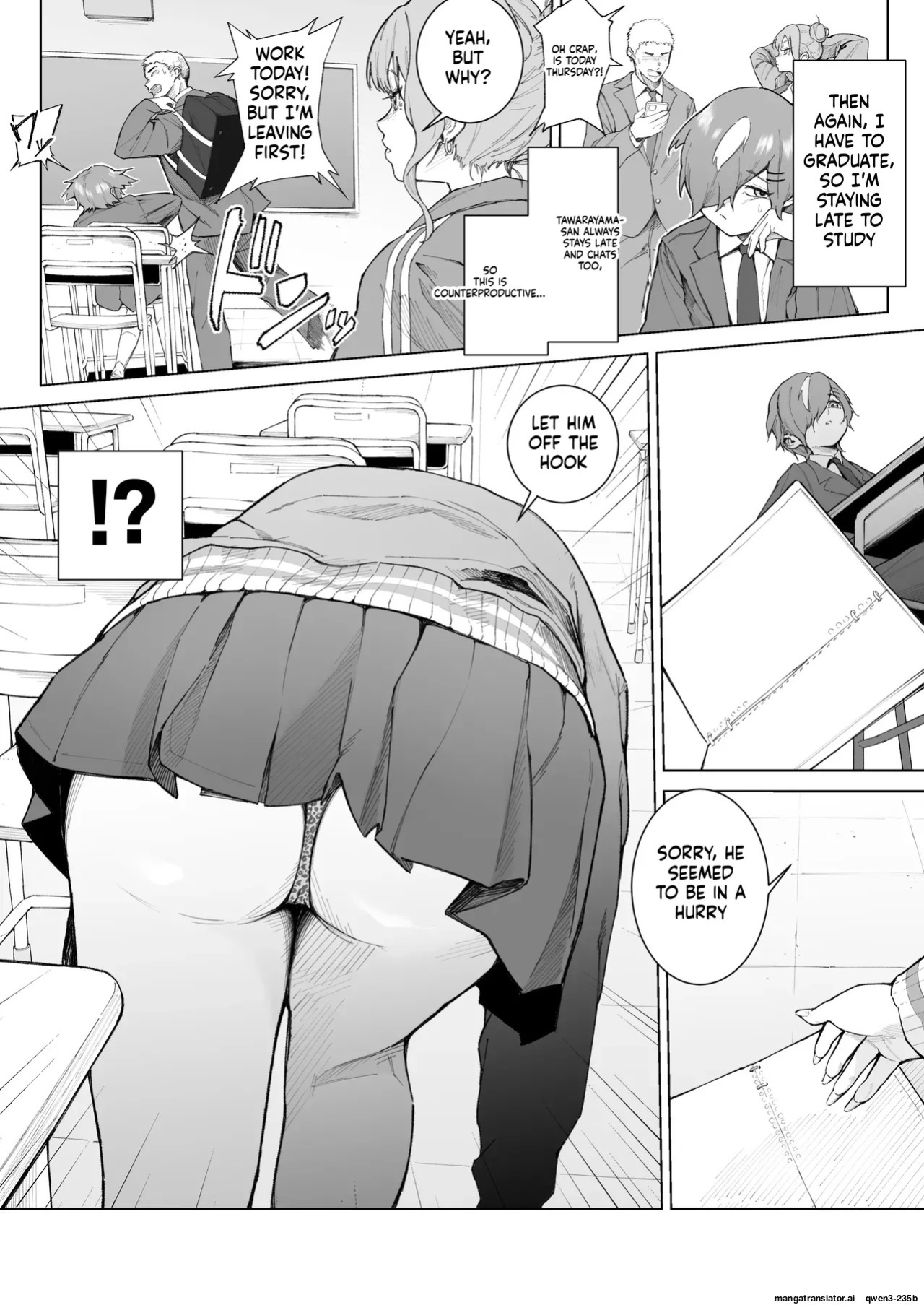 [Love Tororon (Benten Korehito)] Hey, aren't you using me as your "fap material"? ~The story of how I got caught using the tall, gal-type girl in my class as my fap material