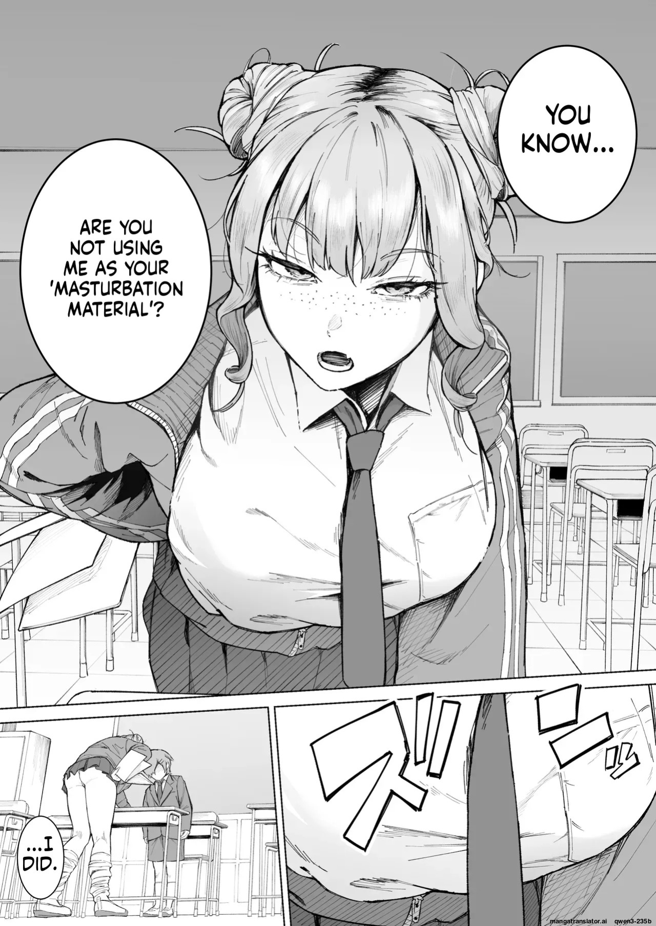 [Love Tororon (Benten Korehito)] Hey, aren't you using me as your "fap material"? ~The story of how I got caught using the tall, gal-type girl in my class as my fap material