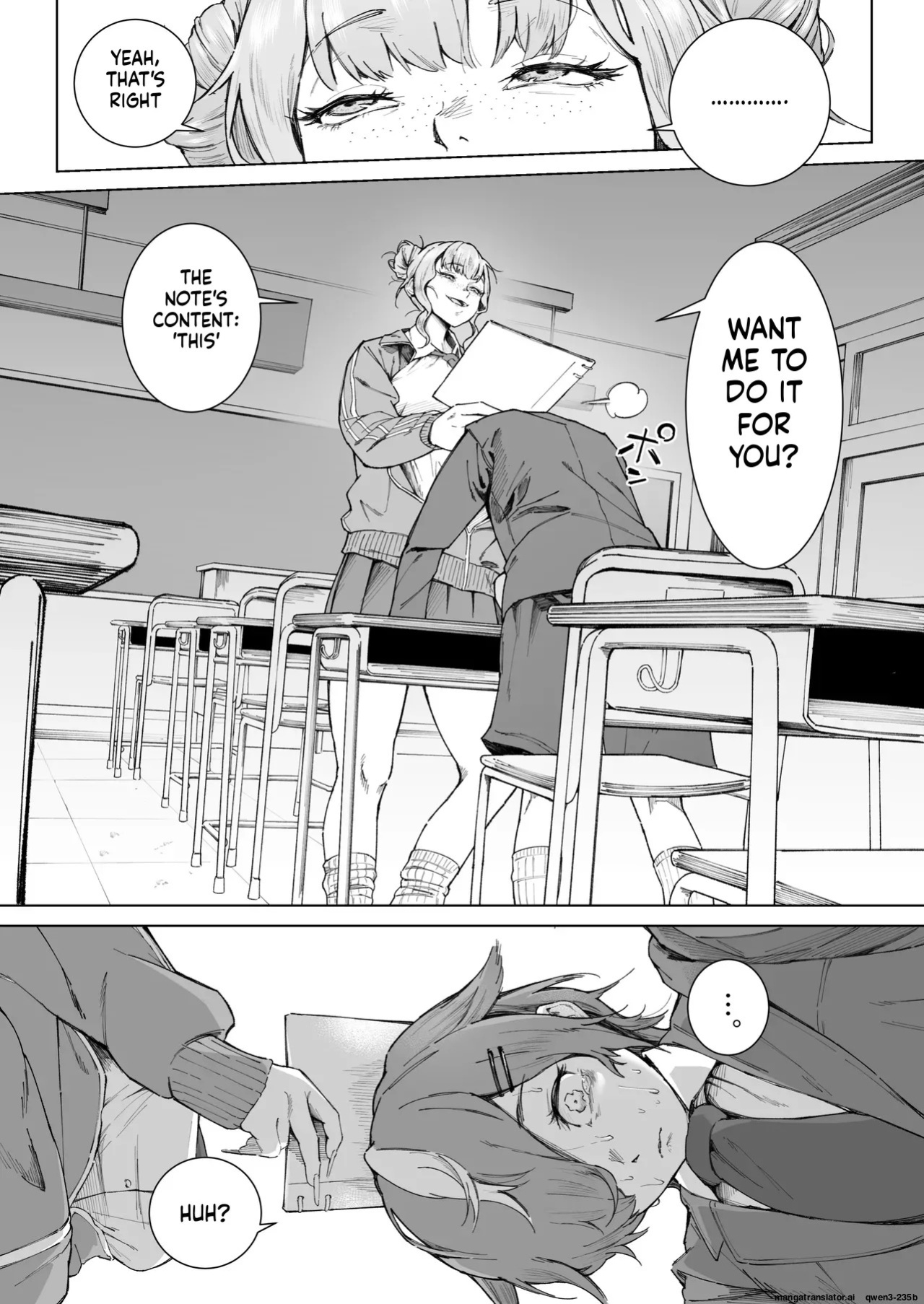 [Love Tororon (Benten Korehito)] Hey, aren't you using me as your "fap material"? ~The story of how I got caught using the tall, gal-type girl in my class as my fap material